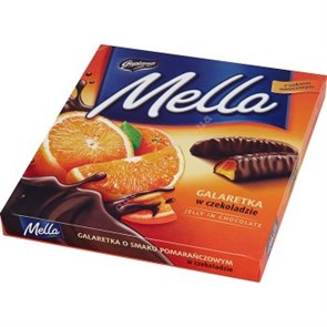Goplana Mella шоколадные конфеты с апельсиновой начинкой 190 гр