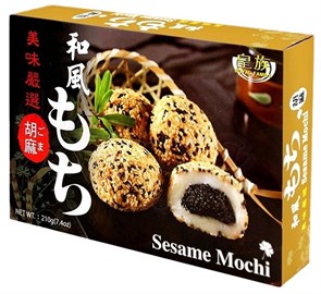 Royal Faily Sesam Mochi моти с черным кунжутом 210 гр