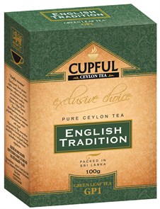 CUPFUL чай зеленый GP1 крупный лист 100 гр