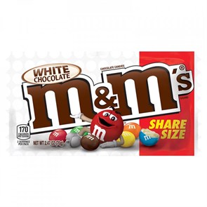 M&M's White Chocolate шоколадное драже с белым шоколадом 70 гр