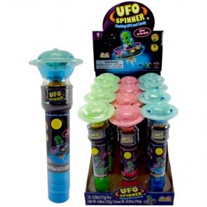 Kidsmania Ufo Spinner леденцы со вкусом клубники 39 гр