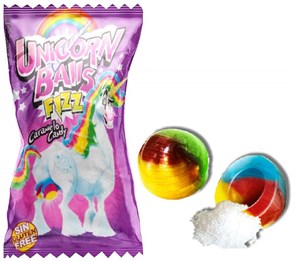 Fini Unicorn Balls карамель леденцовая кислая 5 гр