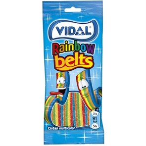 Vidal Sour Belts мармелад жевательный 100 гр