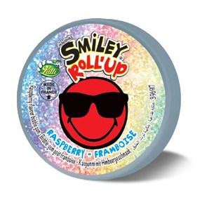 Smiley Roll'up Raspberry жевательная резинка со вкусом малины 29 гр