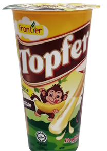 Topfer Тm Frontier Бисквитные палочки с шоколадным и банановым кремом 40гр