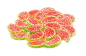 Dessert jelly "Fruit slices" of watermelon десерт желейный арбуз 55 мл