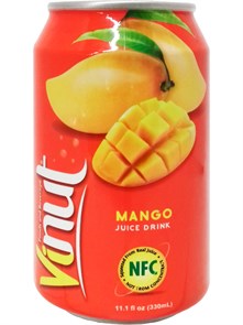 Vinut манго напиток негазированный 330 мл