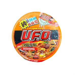 Nissin UFO лапша быстрого приготовления якисоба с соусом по-сычуаньски 123 гр
