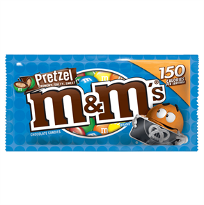 M&M's Pretzel Crunchy Salty Sweet со вкусом крендельков 80,2 гр