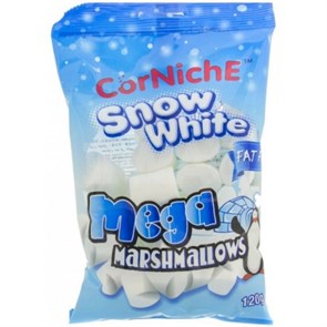 Corniche Snow White MegaMarshmallows воздушное желе 120 гр
