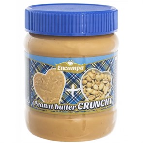 Peanut Butter арахисовая паста Кранчи Encampa 340 гр