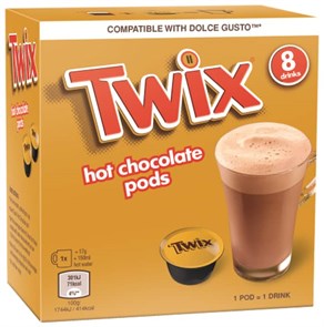 Twix горячий шоколад капсулы 120 гр