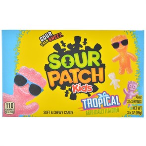 Sour Patch Tropical жевательные конфеты тропический 99 гр