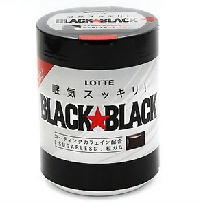 Lotte Aсuo Sharp Blackmint жевательная резинка со вкусом острой мяты 140 гр