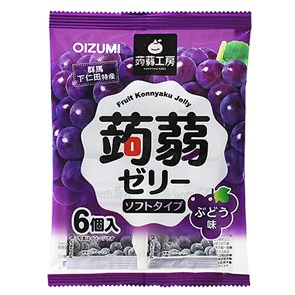 Oizumi Shimonita Bussan желе конняку с коллагеном виноград кёхо 106 гр