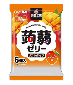 Oizumi Shimonita Bussan желе конняку с коллагеном тропическая манго 106 гр