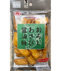 Minoya крекеры рисовые со вкусом васаби 55 гр