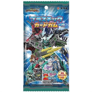 Coris Shinkalion Z Plastic Card жевательная резинка аниме + карточка героя 12,8 гр
