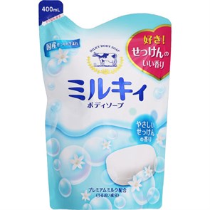 Cow Milky Детское жидкое пенное мыло для тела c керамид.и молочн. протеинами,свежесть,см/б 400 мл