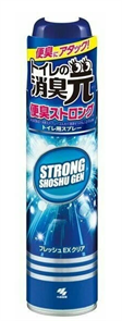 Kobayashi Shoshugen Strong Освежитель воздуха аэрозоль д/туалета экстра дезодор цветочный 280 мл