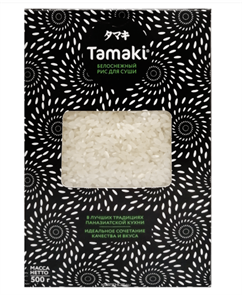 Tamaki рис белоснежный для суши 500 гр