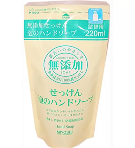 ADDITIVE FREE BODY SOAP Мыло жидкое пенящееся на основе натуральных компонентов з/б, 220 мл