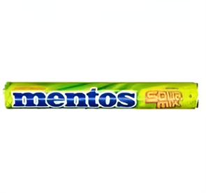 Mentos Roll Sour Mix Жевательные конфеты 37 гр