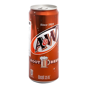 A&W Root Beer газированный напиток 325 мл