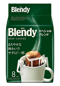 Agf Blendy Drip Coffee Кофе молотый Бленди т.зеленый 7гр х 8 шт
