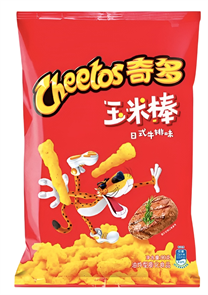 Cheetos Crunchy чипсы Японский стейк 25 гр