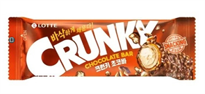 Crunky Choco батончик с рисовыми хлопьями 30 гр