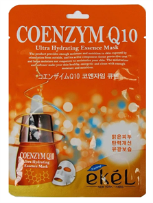 Ekēl UH Essence Mask Coenzym Q10 Маска тканевая для лица с коэнзимами пакет 25мл