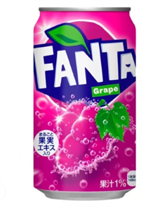 Fanta Grape напиток газированный виноград 300 мл Япония
