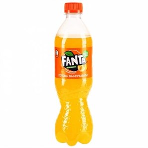 Fanta Orange напиток газированный со вкусом апельсина 500 мл (Япония ж/б)