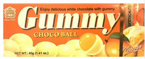 Gummy желе манго в белом шоколаде 40 гр