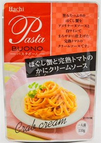 Hachi Соус для спагетти с томатами и крабом 110г