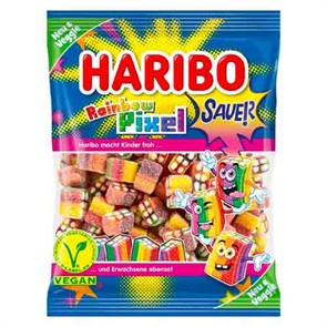 Haribo Rainbow Pixel Sauer мармелад 160 гр