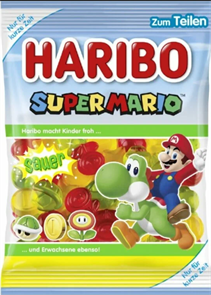 Haribo Super Mario мармелад жевательный 175 гр