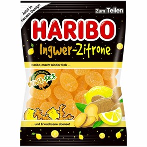 Haribo мармелад имбирный лимон 160 гр