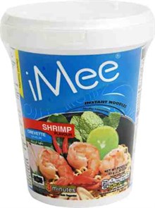 iMee Shrimp лапша б/п со вкусом Имее креветки 65 гр стакан