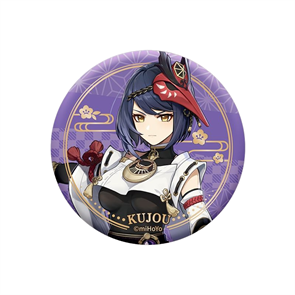 {{photo.Alt || photo.Description || 'Inazuma Character Can Badge Kujo Sara Значок'}}