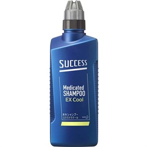 KAO Success Extra Cool Лечебный шампунь для мужчин, с охлаждающим эффектом
