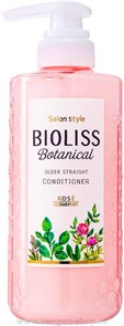 KOSE Bioliss Botanical Sleek Straight Кондиционер для волос 480 мл