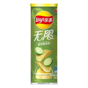 Lay's Cucumber Flavor чипсы со вкусом огурца 90 гр