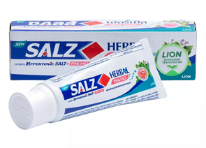 Lion Thailand Salz Herbal паста зубная с розовой гималайской солью, 90 гр