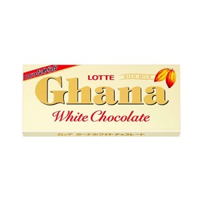 Lotte Шоколад ГАНА белый 45гр