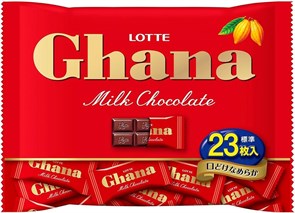 Lotte Шоколад ГАНА молочный 92г