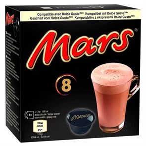 Mars Hot Chocolate горячий шоколад капсула 17 гр*8 шт