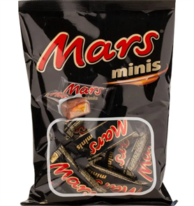 Mars Minis Шоколадный конфеты 333 гр