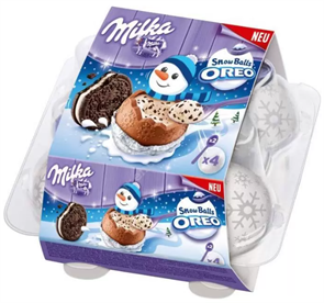 Milka Oreo Snow Balls шарики шоколадные 112 гр